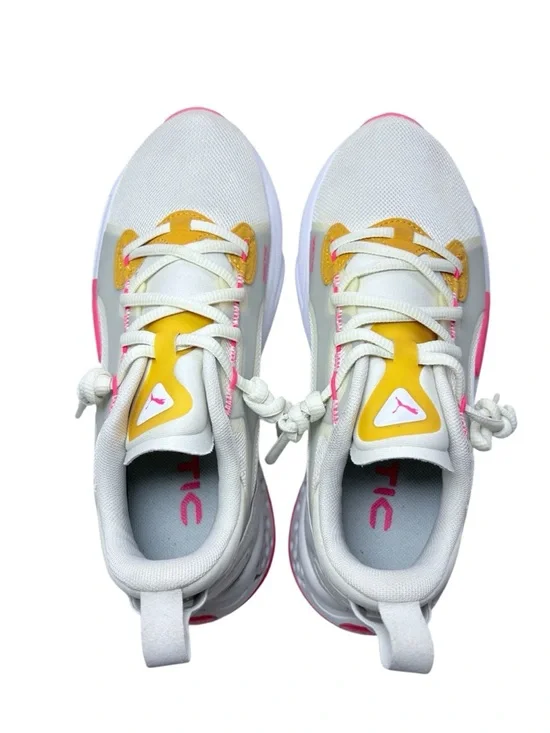 Puma Xetic Women’s Cream and Pink Active Sneakers Sz 6 US - Picture 3 of 15